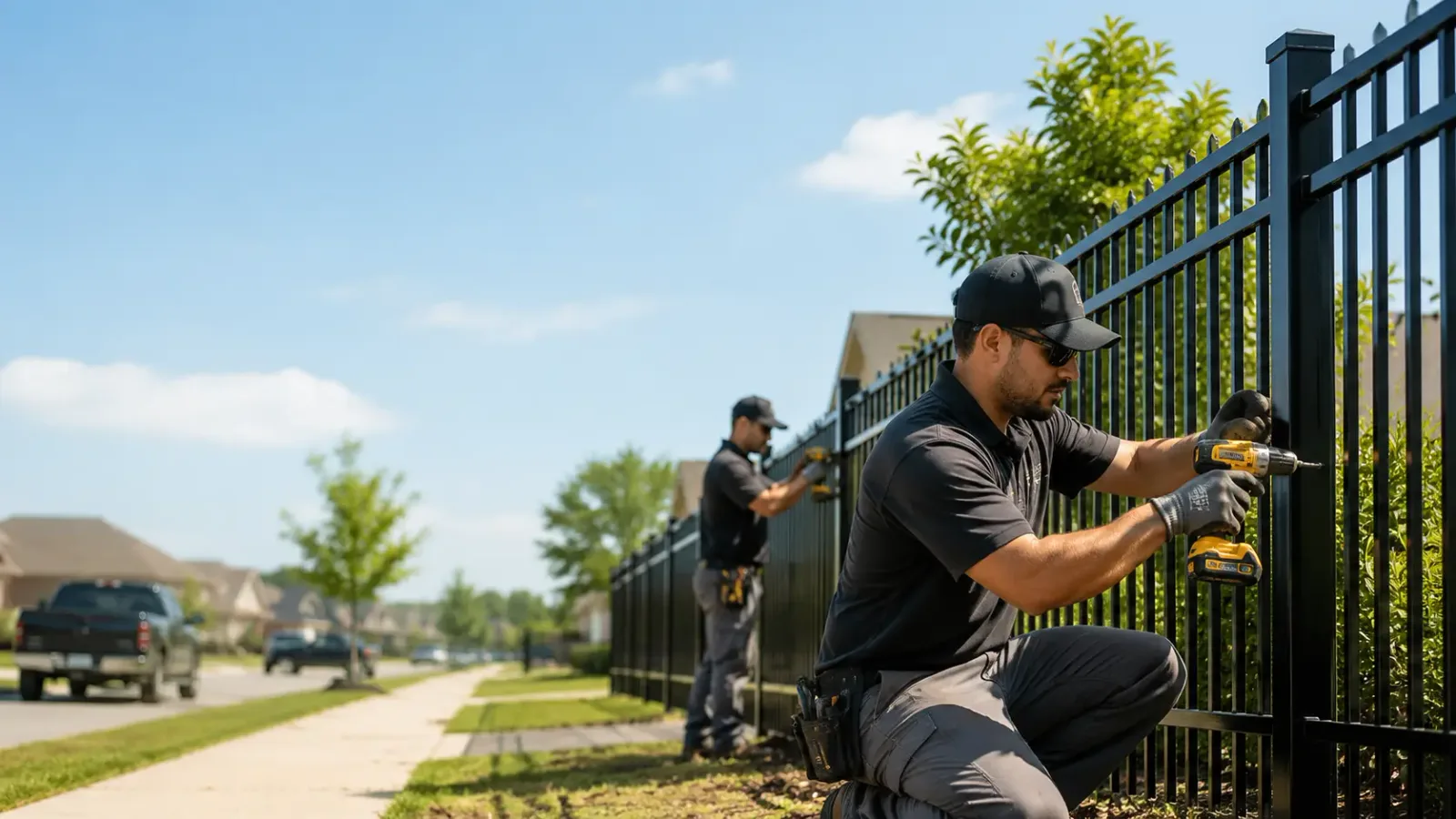 Metal Fence Installation in Taylorville, IL